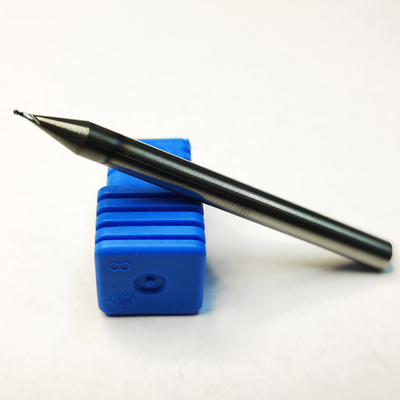 ทังสเตนคาร์ไบด์ไมโคร 2 ปลายจมูกบอลขลุ่ย 0.3mm Hrc55