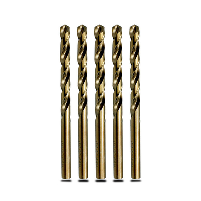 สว่านเจาะเหล็กความเร็วสูงโลหะผสมแข็งสองขลุ่ย Hss Twist Drills 3mm