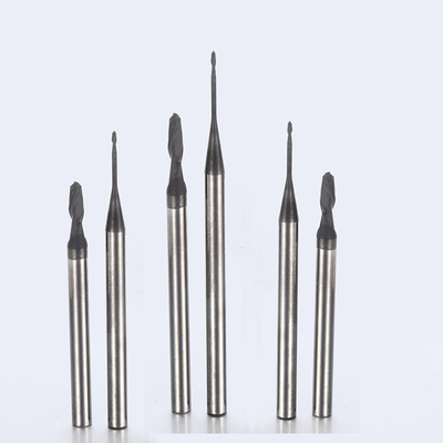 กราไฟท์คอยาวเอ็นมิลล์ R1 Ball Nose Straight Shank