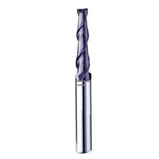 ทังสเตนคาร์ไบด์ที่เป็นของแข็ง Taper Steel 2 Flutes D3 Square End Mills Hrc65 SX